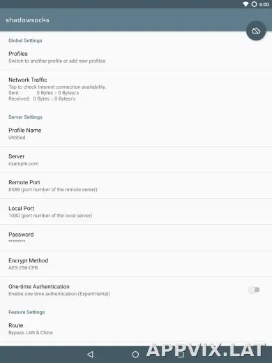 Shadowsocks скриншот 5