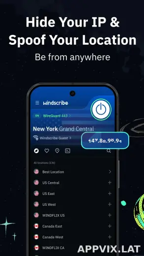 Windscribe скриншот 5